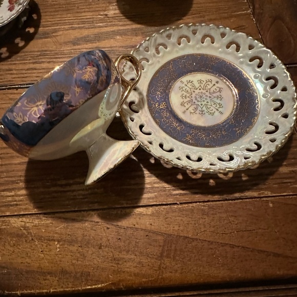 Vintage Tea and Saucer set Velco Los Angeles made in Japan - Picture 3 of 7